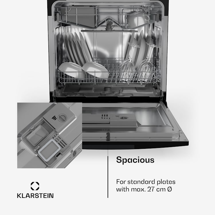 Havasia UV 8 Neo, stolná umývačka riadu, 1380 W, UV-svetlo, voľne stojaca/na zabudovanie