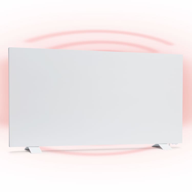 Taal Smart Calefactor híbrido por infrarrojos 105x56cm 750W Temporizador semanal IP24 105 x 56 cm | Blanco