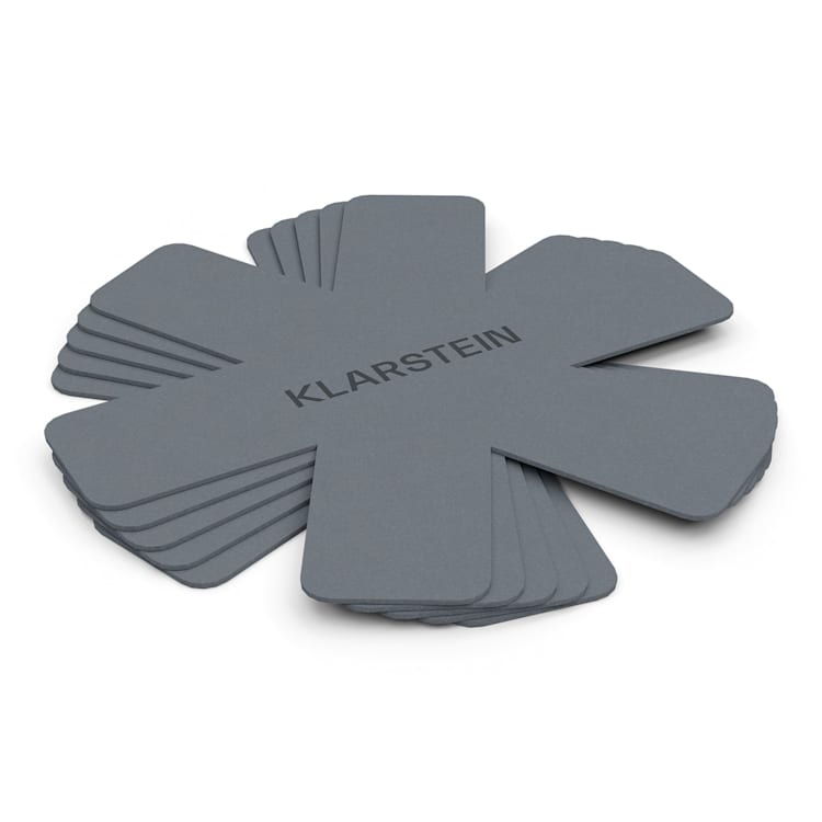 Noto Endurance Filz-Set 5 Stck. sternförmig sehr weich für Töpfe & Pfannen Ø38 cm