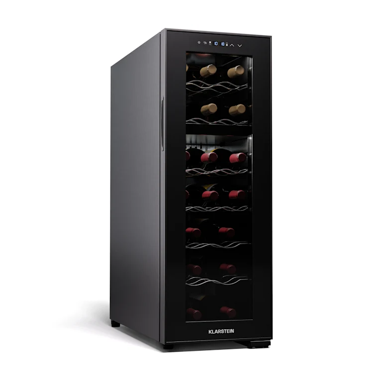 Shiraz 18 Duo wine refrigerator 2 zones 53 L/18 bottles 5-18 °C Touch 18 bottles | 2 cooling zones | Black