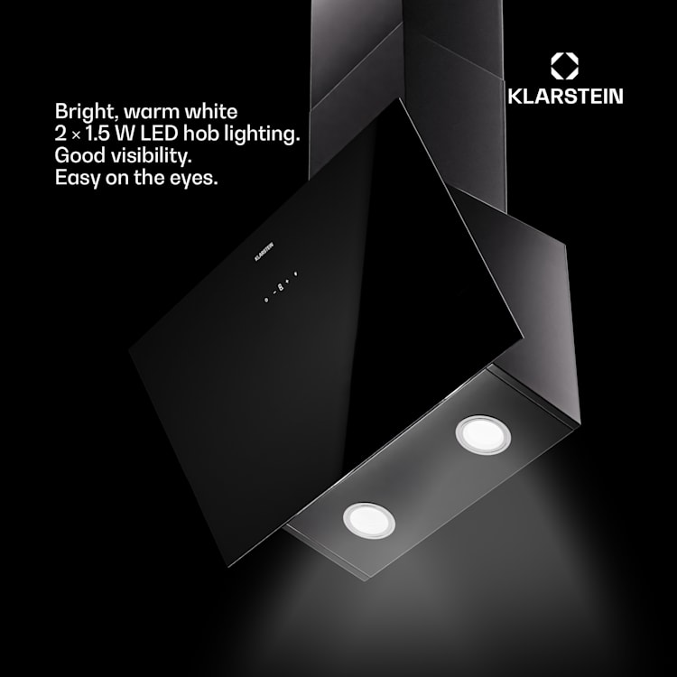 Laurel 60 Odsávač pár 60 cm Odsávaný vzduch: 247 m³/h LED Touch 60 cm | Čierna