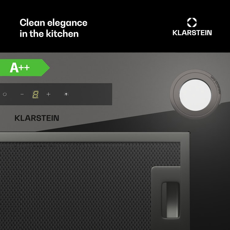 Paolo 52 afzuigkap inbouw 52 cm 439 m³/h led touch A++