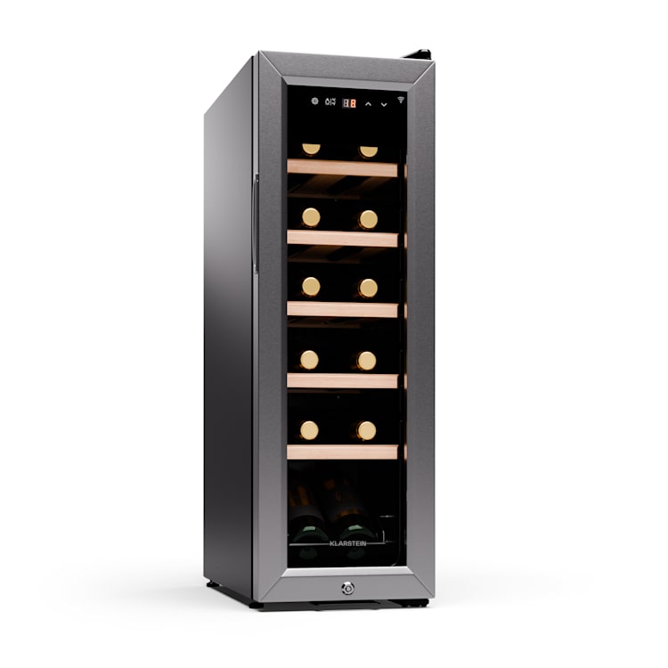 Shiraz Premium Smart 12 Slim, chłodziarka na wino, na 12 butelek 12 butelek