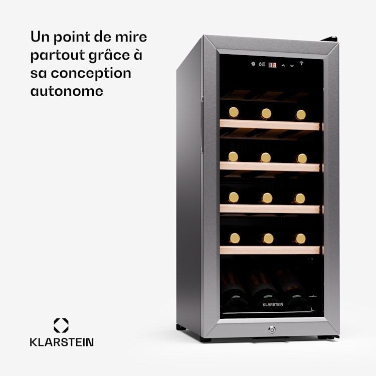Shiraz Premium Smart 18 Slim wijnkoelkast