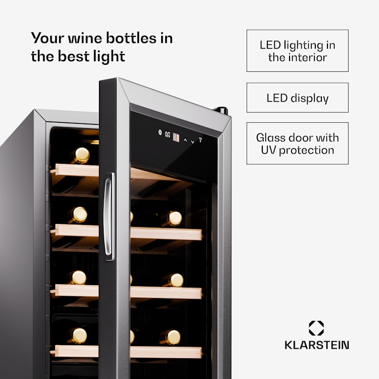 Shiraz Premium Smart 18 Slim wijnkoelkast