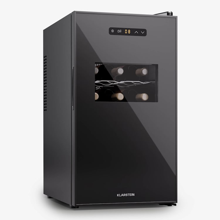 Silent Vino 18 Uno cave à vin 46 L / 18 Bt 5-18 °C Tactile 46 Ltr | 1 zone de conservation | Noir
