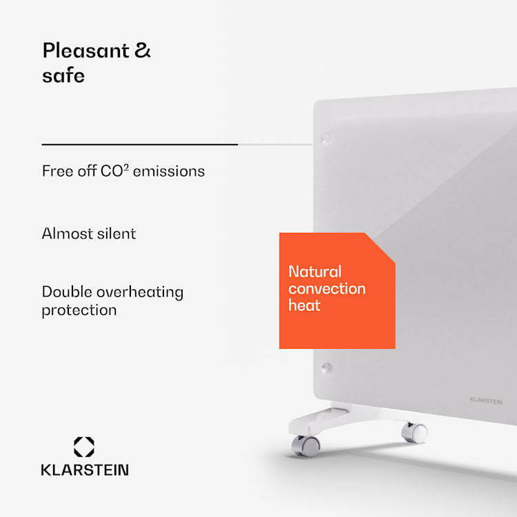 Bornholm Smart 2500, konvektomat, 2500W, WiFi, LED, IP24 2500 W | BIjela
