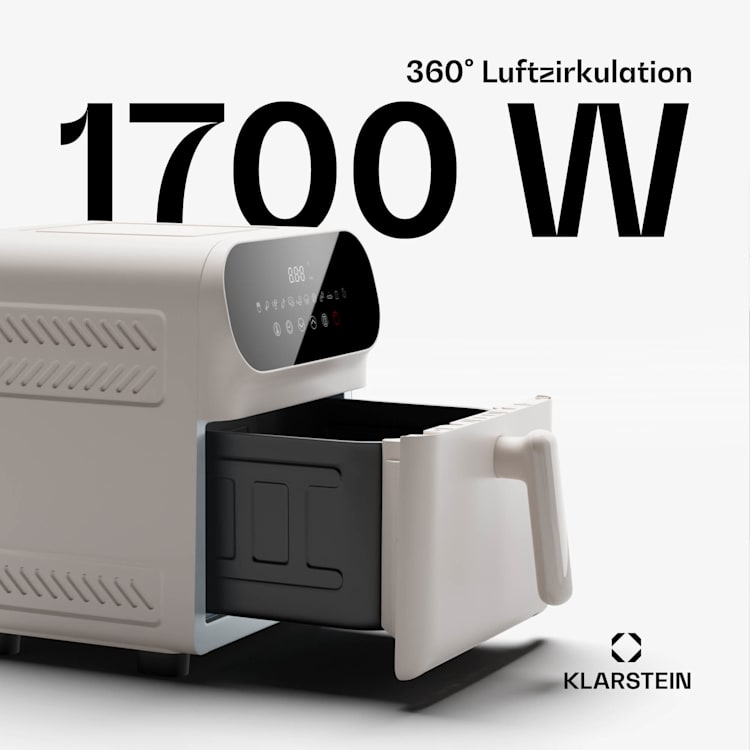 AeroCrisp 6 Digital Heißluftfritteuse 1700W 6 Ltr 12 Programme Touch Digital | 6 Ltr | Sand