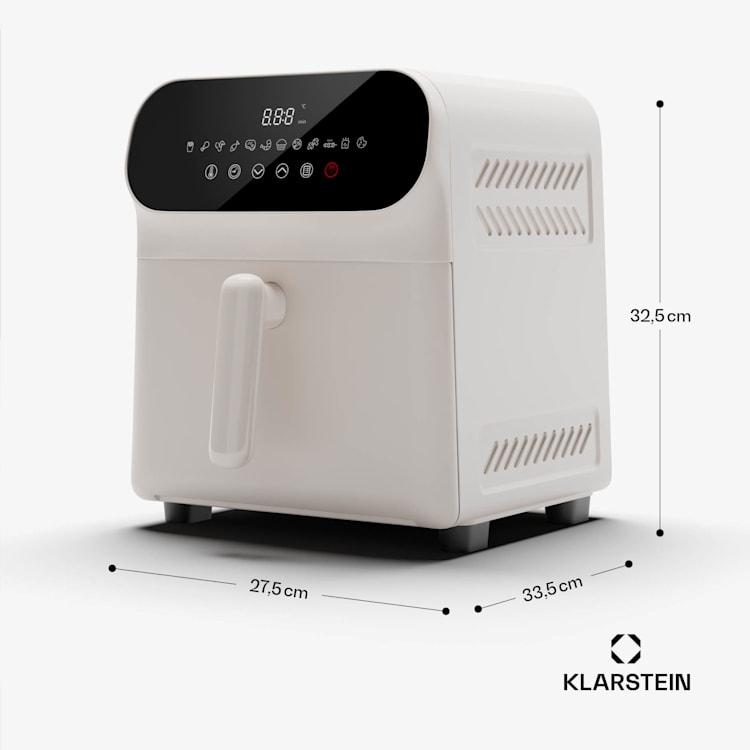AeroCrisp 6 Digital Heißluftfritteuse 1700W 6 Ltr 12 Programme Touch Digital | 6 Ltr | Sand