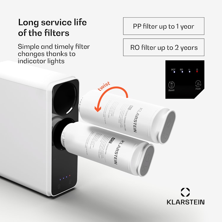 PureLine 400, sistem de filtrare, osmoză inversă, 400 GPD / 1500 L/d