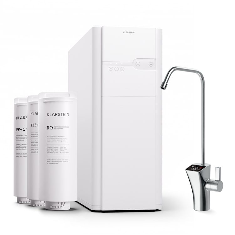 PureFina 400 Wasserfiltersystem Umkehrosmose 400 GPD 1500 L/d