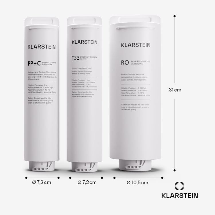 PureFina 600 Wasserfiltersystem Umkehrosmose 600 GPD 2270 L/d