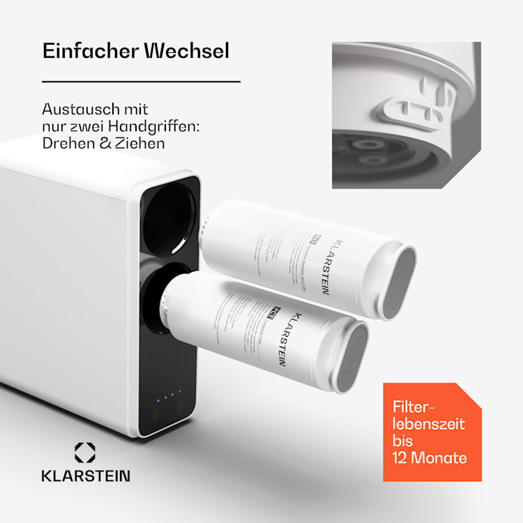 PureLine PCT-Filter Zubehör / Ersatz 3-Stufen Sediment Pre/Post-Carbon