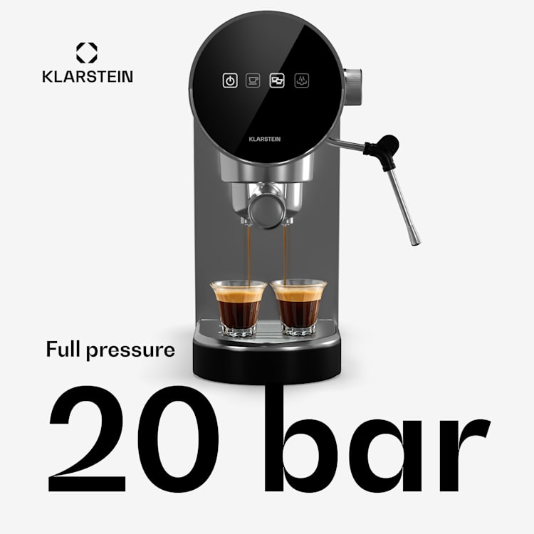Furore Espresso Machine 1360W 20bar Silver