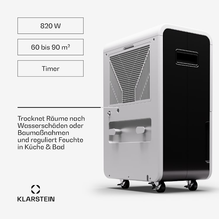 DryFy Grand Smart 70 Luftentfeuchter WiFi Kompression 70l/d 60-90m²