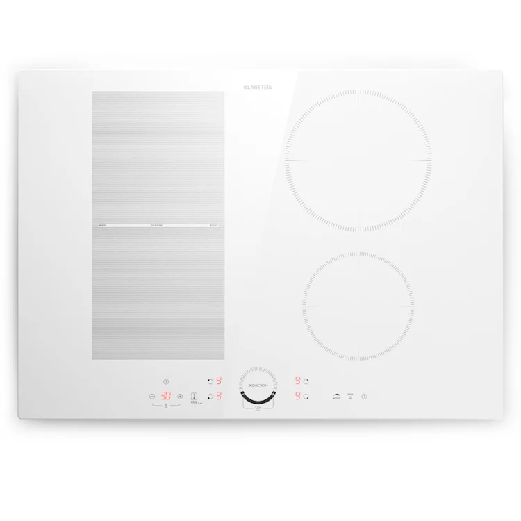 Delicatessa 70 Hybrid built-in hob induction 4 zones 7000 W glass ceramic Hybrid | 70 cm | White