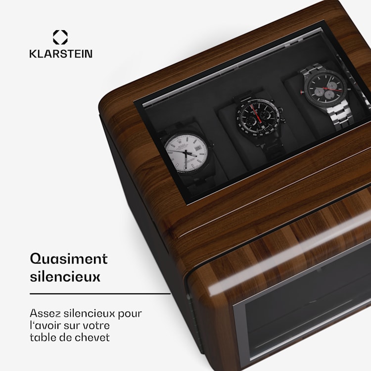 Valmont 2+3 watchwinder voor 2 horloges