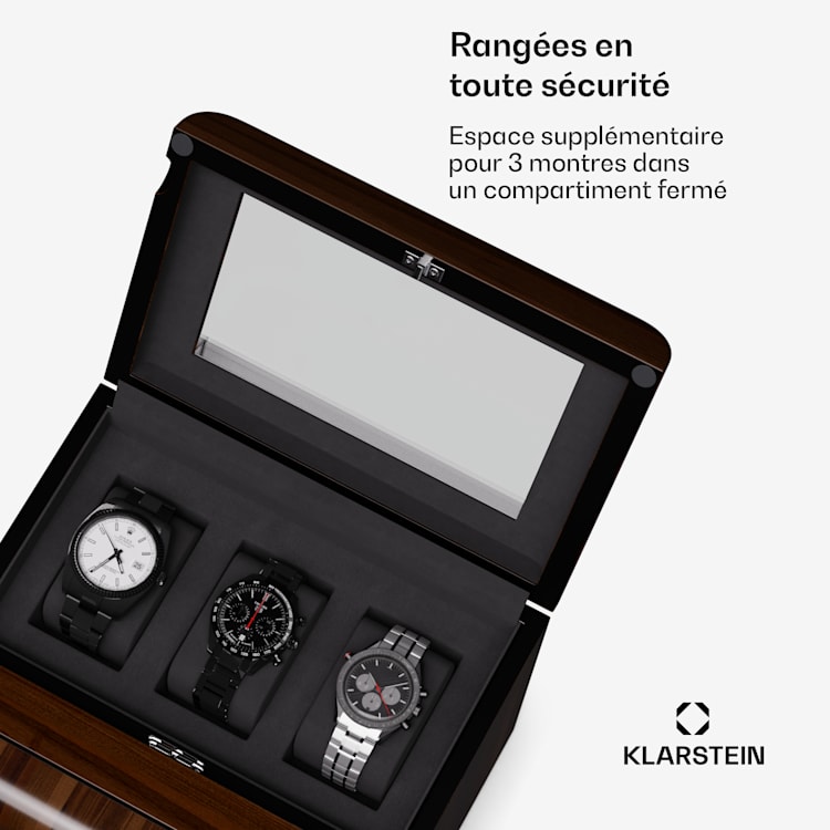 Valmont 2+3 watchwinder voor 2 horloges