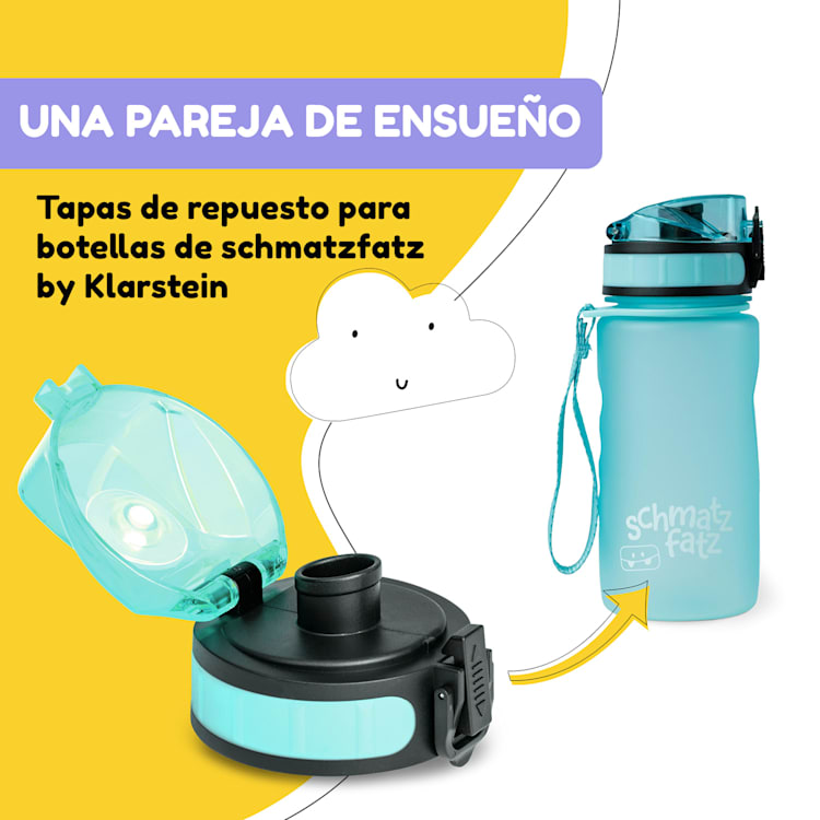 Tapa de repuesto schmatzfatz Altura: 4,5 cm Diámetro: 7 cm Sin BPA
