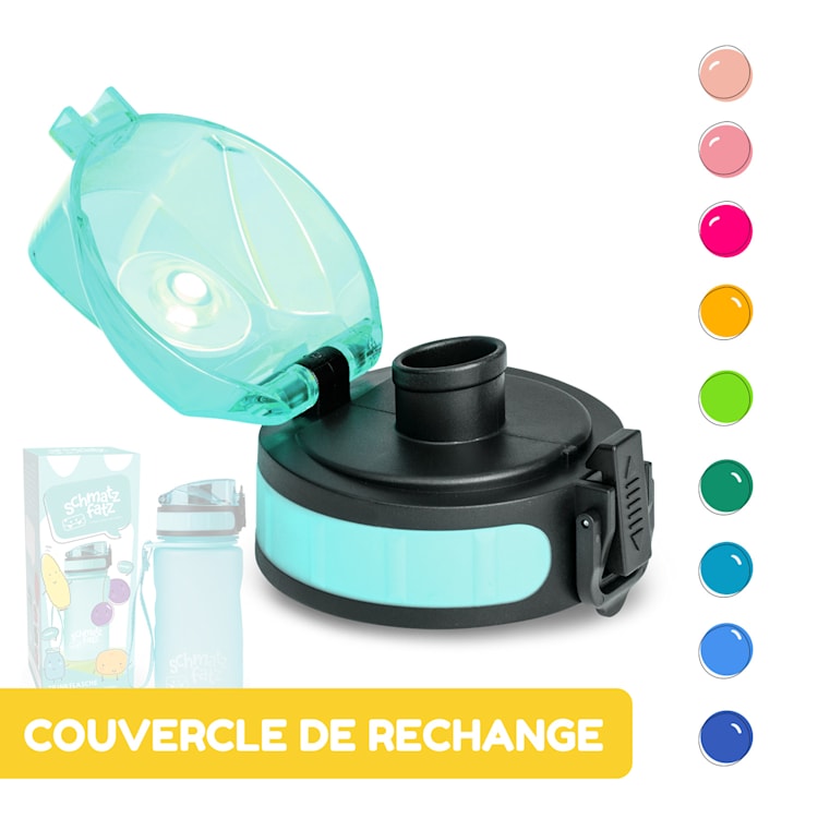 schmatzfatz couvercle de remplacement Hauteur : 4,5 cm Diamètre : 7 cm Sans BPA