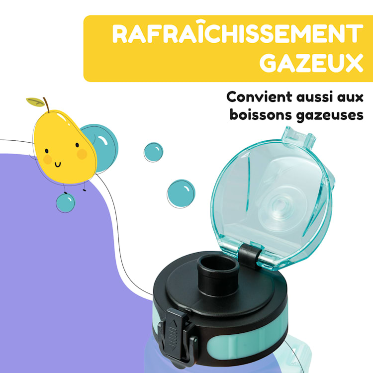 schmatzfatz couvercle de remplacement Hauteur : 4,5 cm Diamètre : 7 cm Sans BPA