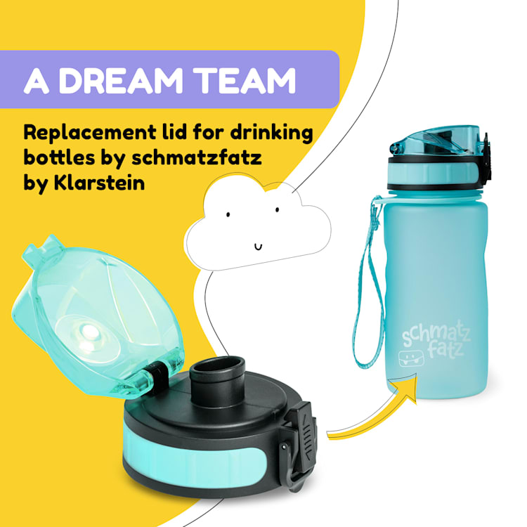 schmatzfatz, náhradný vrchnák, výška: 4,5 cm, priemer: 7 cm, bez BPA