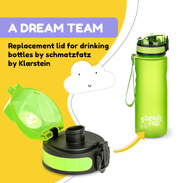 schmatzfatz, náhradný vrchnák, výška: 4,5 cm, priemer: 7 cm, bez BPA
