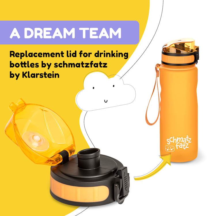 schmatzfatz, náhradný vrchnák, výška: 4,5 cm, priemer: 7 cm, bez BPA