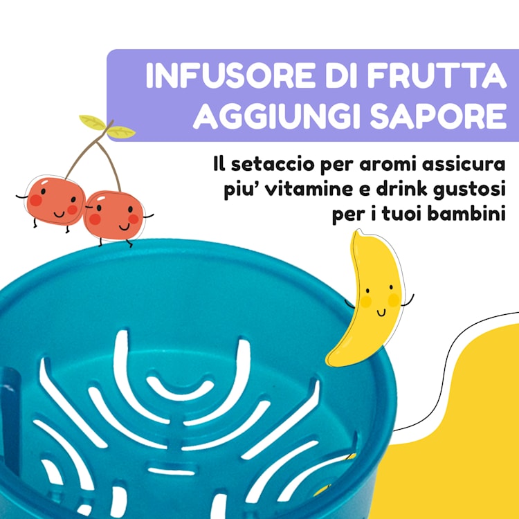 Wakaba - Borraccia da 800 ml, Tritan senza BPA 800 ml | Verde acqua intenso