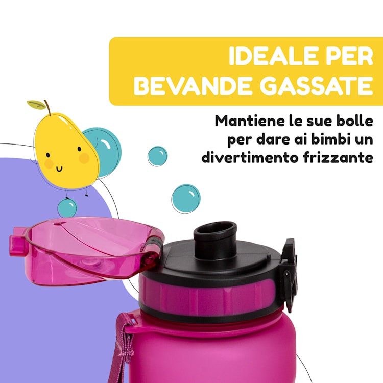 Wakaba - Borraccia da 800 ml, Tritan senza BPA