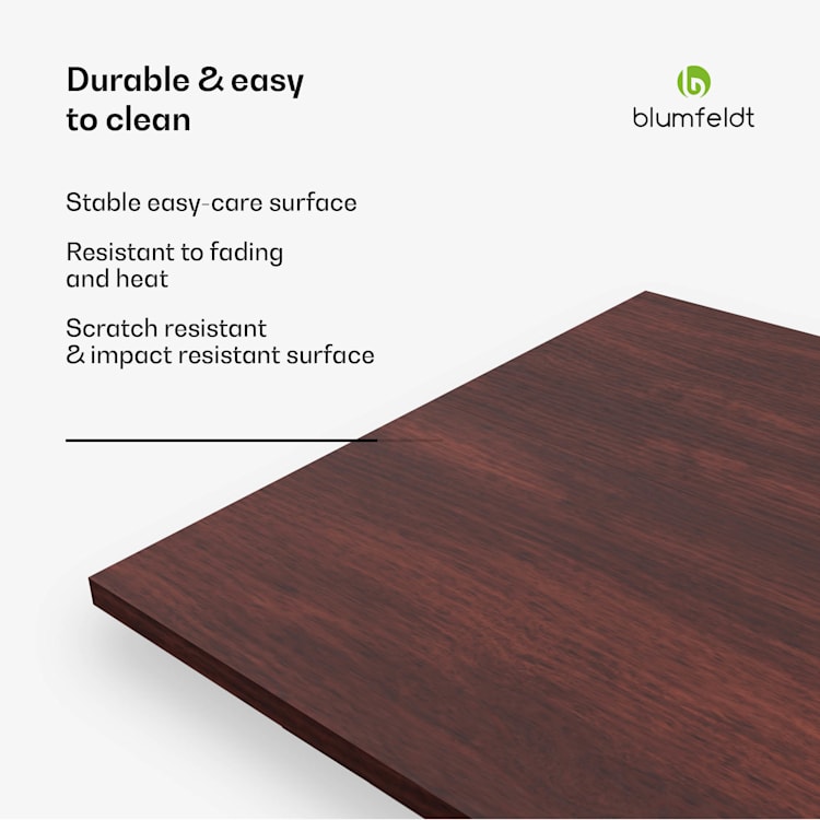 Bearsdon tafelblad 140 x 80 cm voor keuken en eetkamer | Robuust multiplex