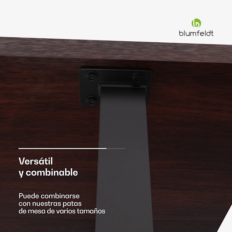 Tapa de mesa Bearsdon 160 x 90 cm para cocina y comedor | Madera contrachapada robusta 160x90 | Teca