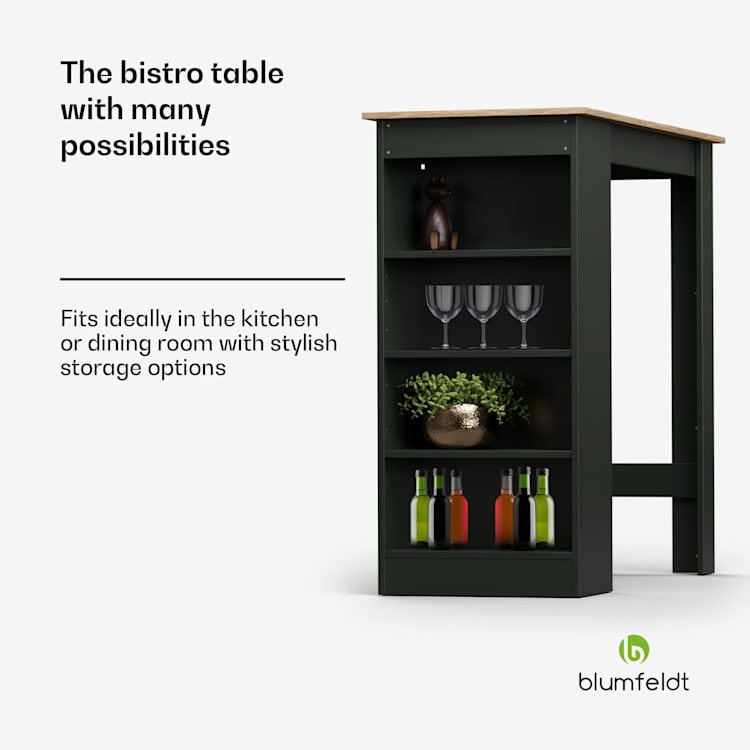 Erskine bartafel café tafel huisbar 3 hoogtes modern design