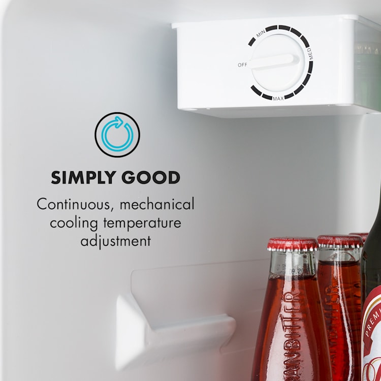 Cool Kid Mini-réfrigérateur avec compartiment congélateur 4 L 66 litres 41dB Noir