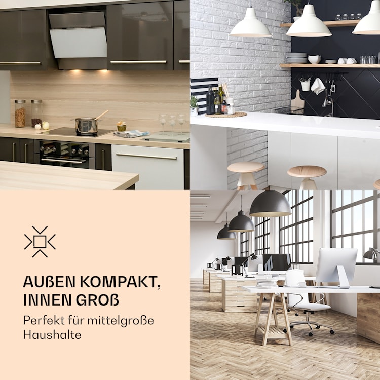 Laika 60L Gefrierschrank 60 Liter 3 Schubladen Temperatur: -18 bis 0 °C Creme