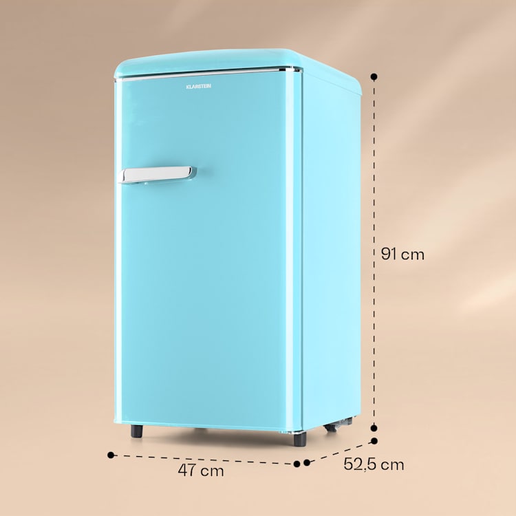 Laika 60L Gefrierschrank 60 Liter 3 Schubladen Temperatur: -18 bis 0 °C Pastellblau