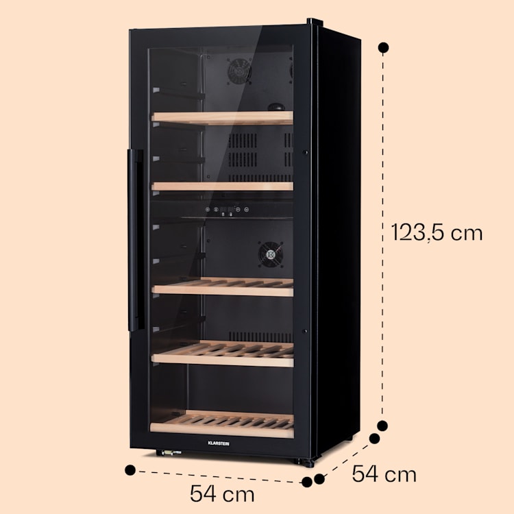 Nevera para vinos Barossa 91 Duo 91 botellas 204 litros 2 zonas