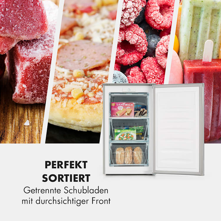 Garfield XL Gefrierschrank 4-Sterne 69L 80W Betriebsgeräusch: 41 dB 