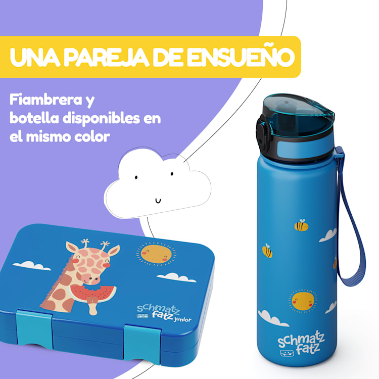 Schmatzfatz Botella cantimplora 500 ml 24 cm Tritan