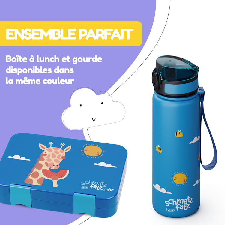 Schmatzfatz drinkfles sportfles 500 ml 24 cm tritan