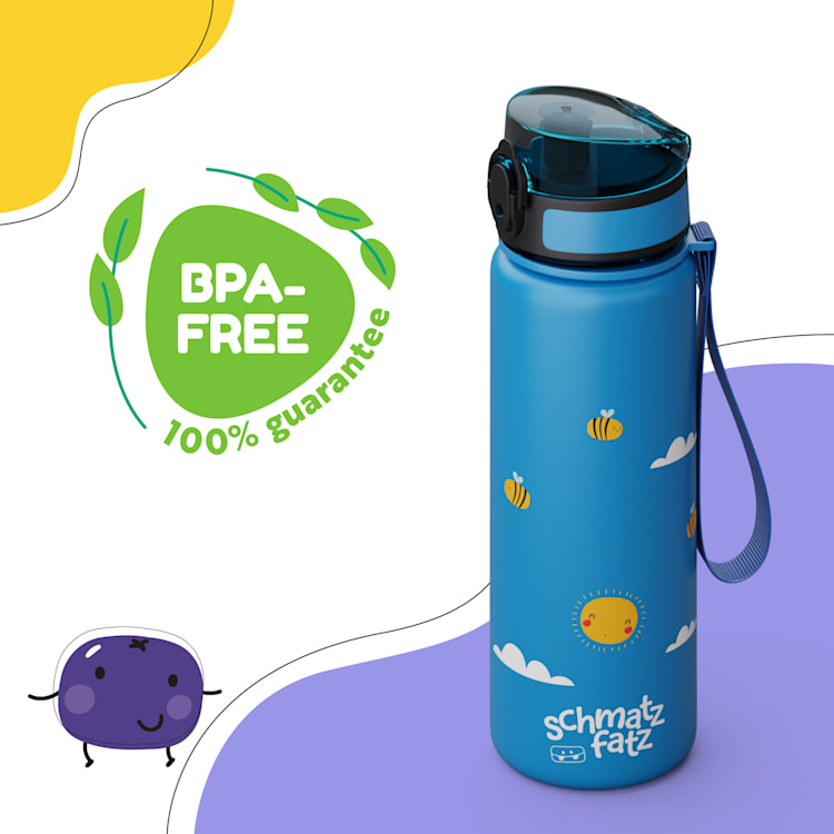 Schmatzfatz, boca za piće, boca za sport, 500 ml, 24 cm, tritan