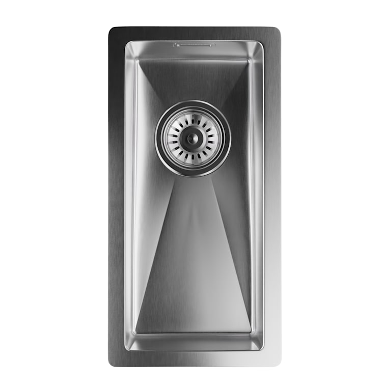 Кухненска мивка TitanSteel 45 x 23 см (LxW) с повърхност, устойчива на ръжда, драскотини и топлина 18 x 40 cm | Неръждаема стомана