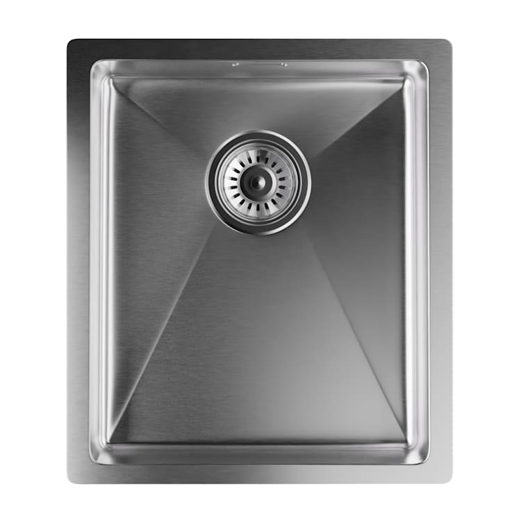 Кухненска мивка TitanSteel 45 x 39 см (LxW) с повърхност, устойчива на ръжда, драскотини и топлина 34 x 40 cm | Неръждаема стомана