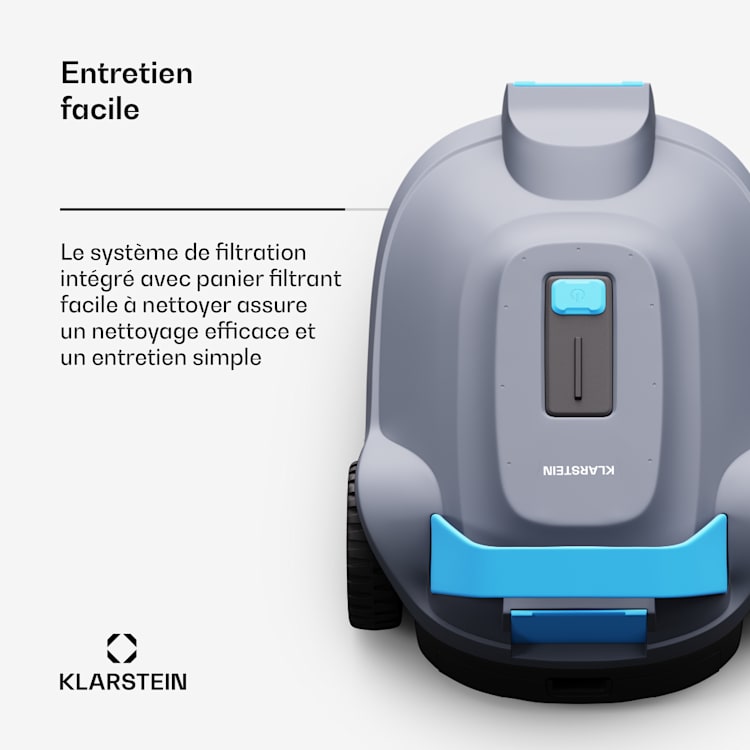 AquaSub zwembadrobot 5000 mAh accu tot 100 m² volautomatisch ingebouwd filtersysteem IPX8