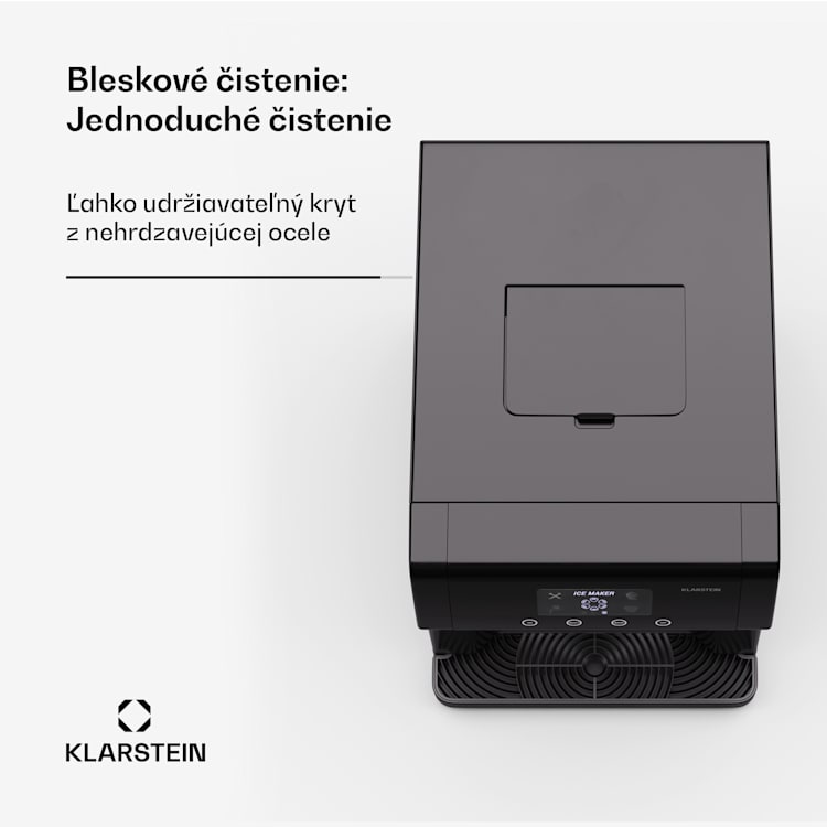 Eiszeit výrobník kociek ľadu z nehrdzavejúcej ocele 3 veľkosti kociek ľadu strieborná 