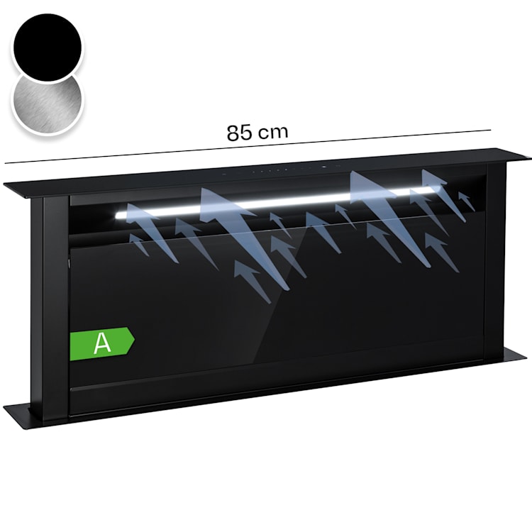 Hotte aspirante Royal Flush Eco 90 cm 714 m³/h A+