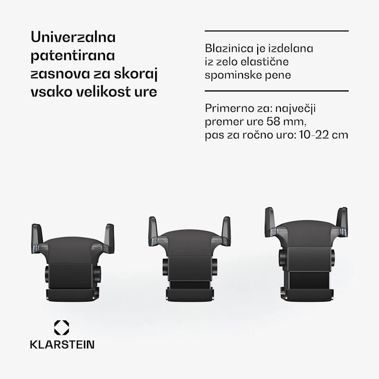 Napajalnik za ure SecureTouch, 3+4 ure, motor Mabuchi, klavirski lak, 41 načinov, ključavnica, LED diode 3 avtomatske, 4 mehanične | Črna
