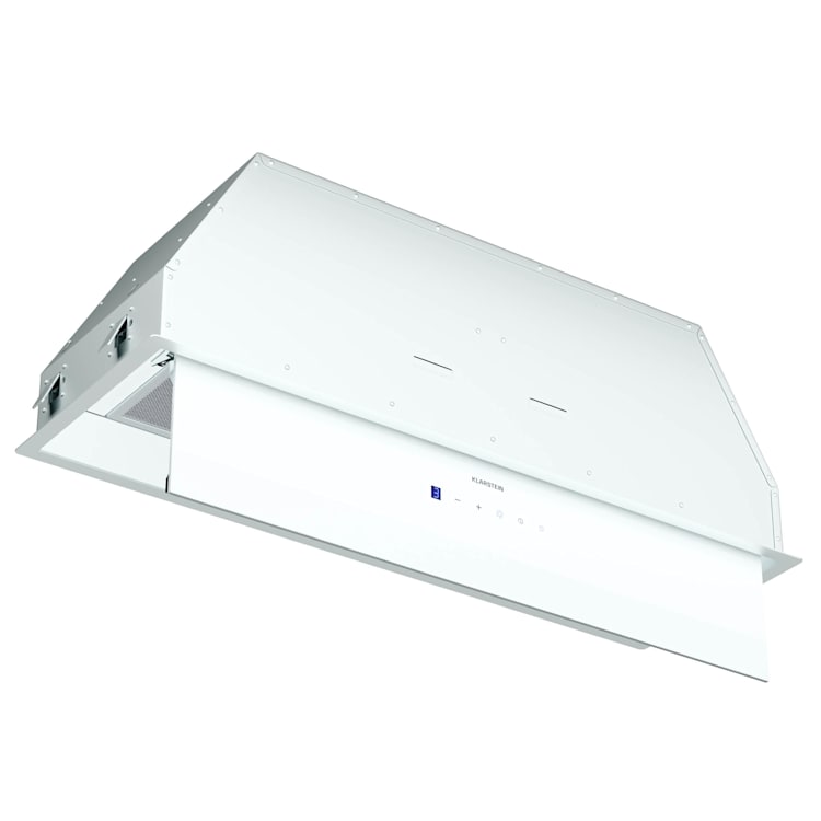 Ventimate Dunstabzugshaube | Touch Control | Abluft/Umluft | EEK A+ | 3 Stufen | LED | leise 85 cm | Weiß