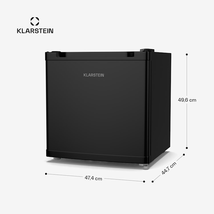 Irene Kühl-/Gefrierschrank | Kompakt | Gefrierschrank und Kühlschrank in einem | sparsam Klassisch | Schwarz