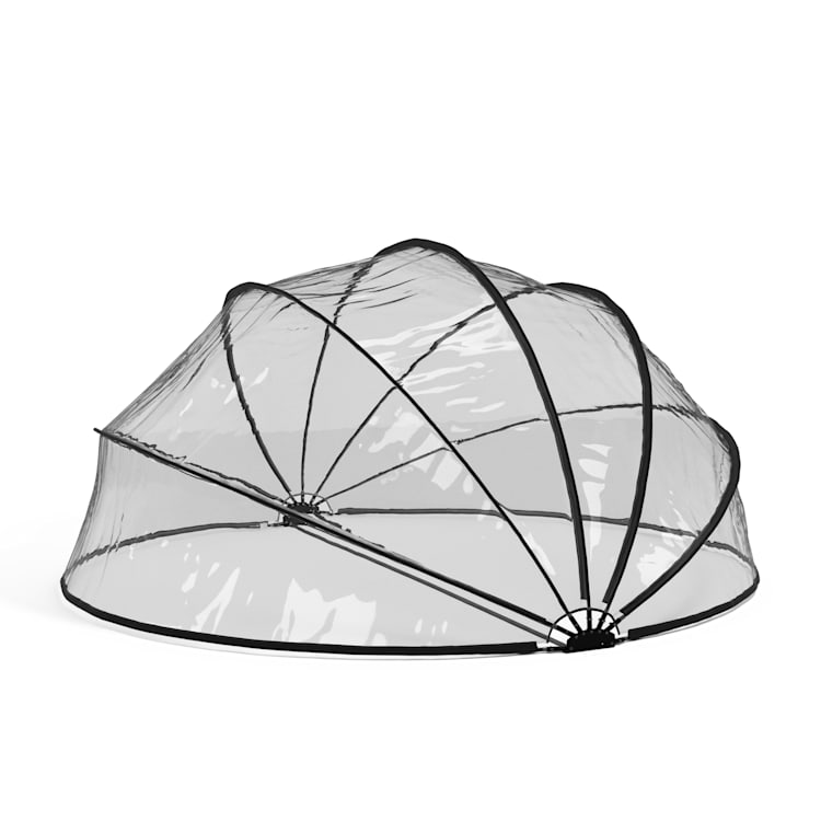 ArmadilloShade pool paviljoen | rond | glasvezel | uv-bescherming | transparant